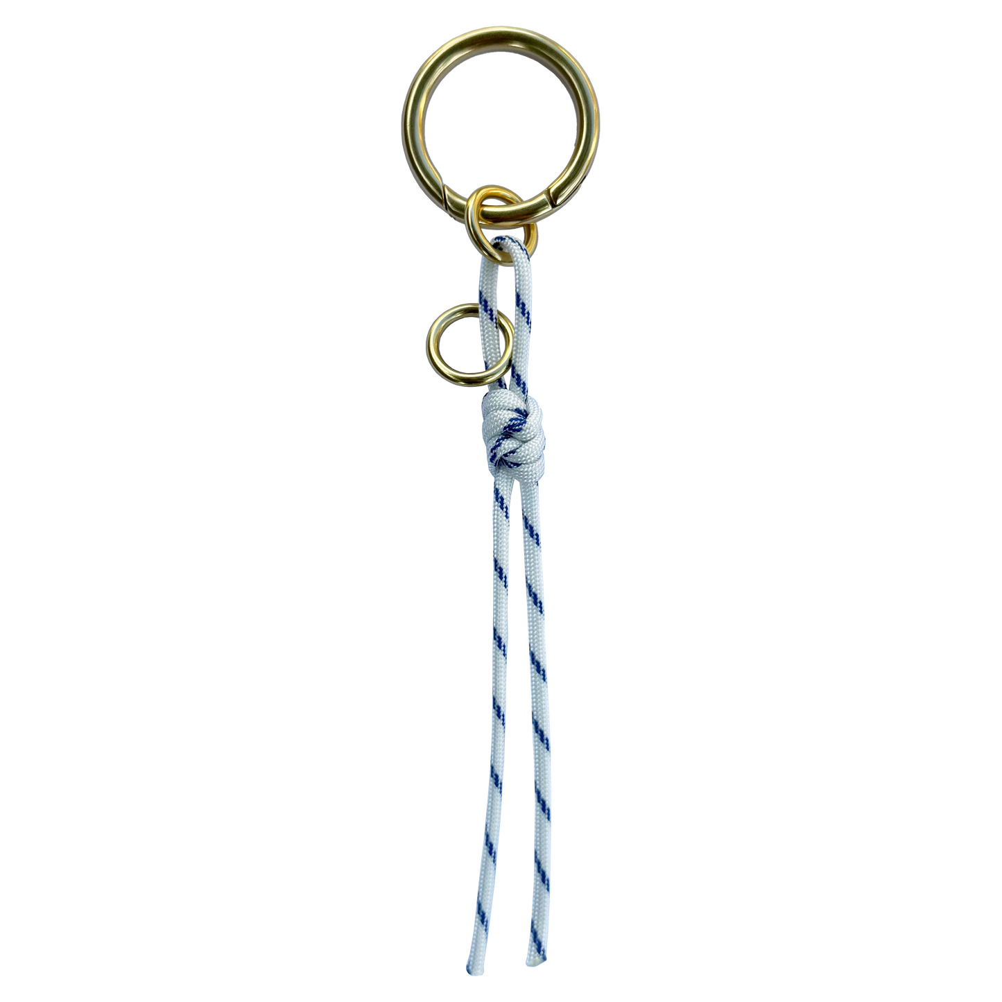 Snake Knot Bag Charm - Cloud