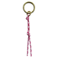 Double Knot Bag Charm - Raspberry