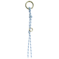 Double Loop Bag Charm - Cloud