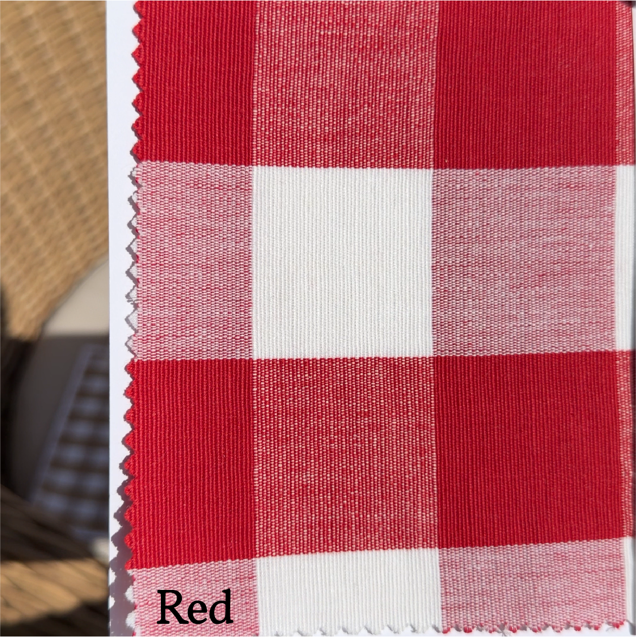 Small Tie-On Liner - Large Gingham - Knot Ties