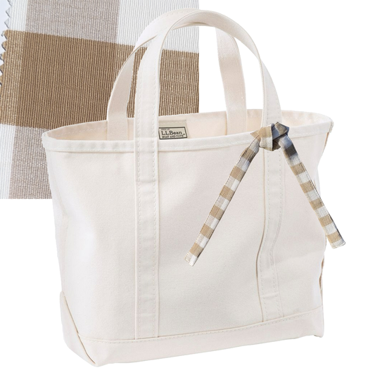 Medium Tie-On Liner - Large Gingham - Knot Ties