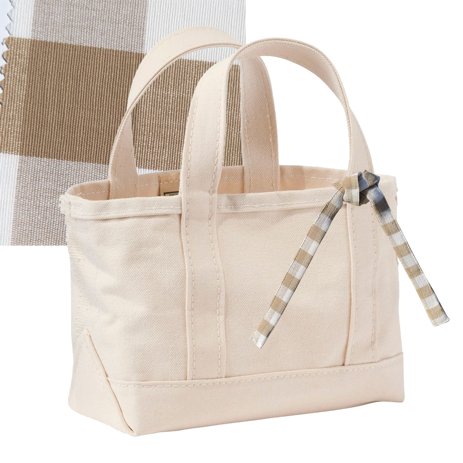 Mini Tie-On Liner - Large Gingham - Knot Ties