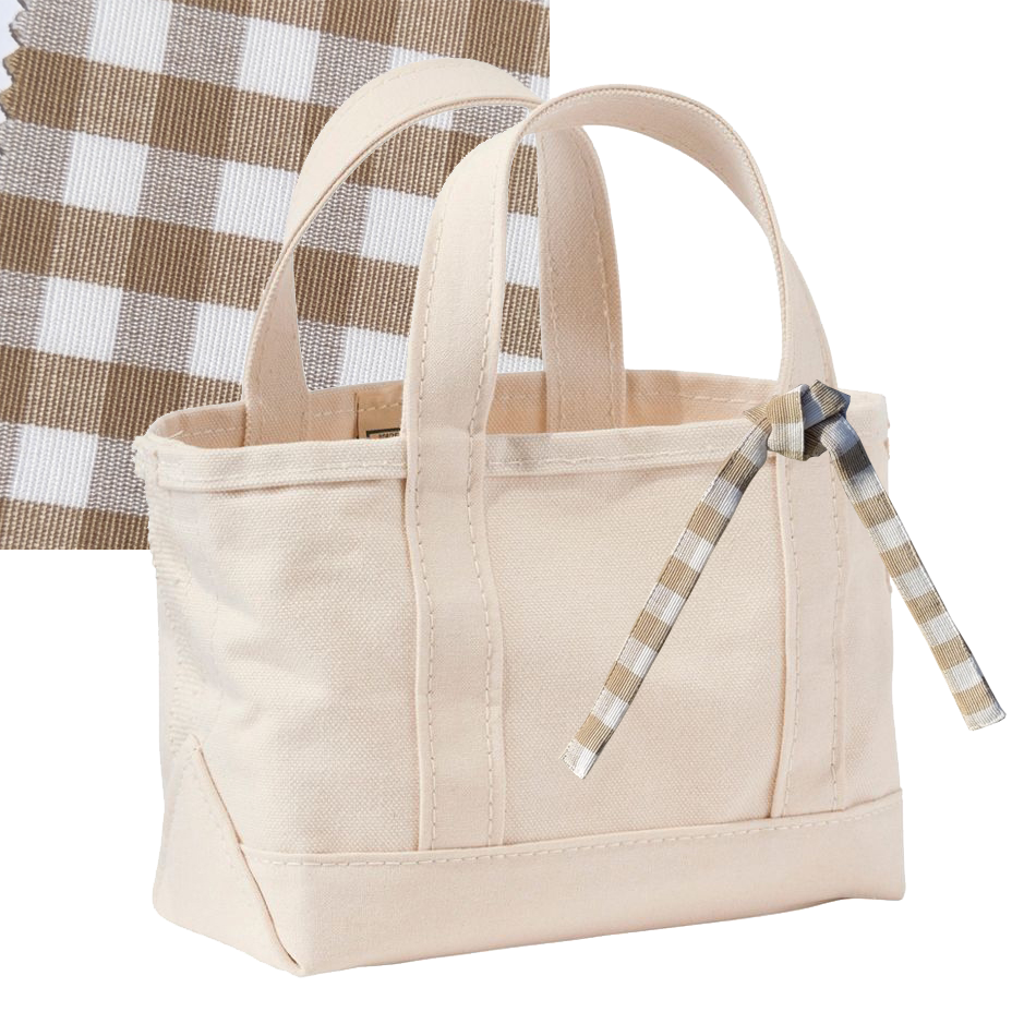 Mini Tie-On Liner - Small Gingham - Knot Ties