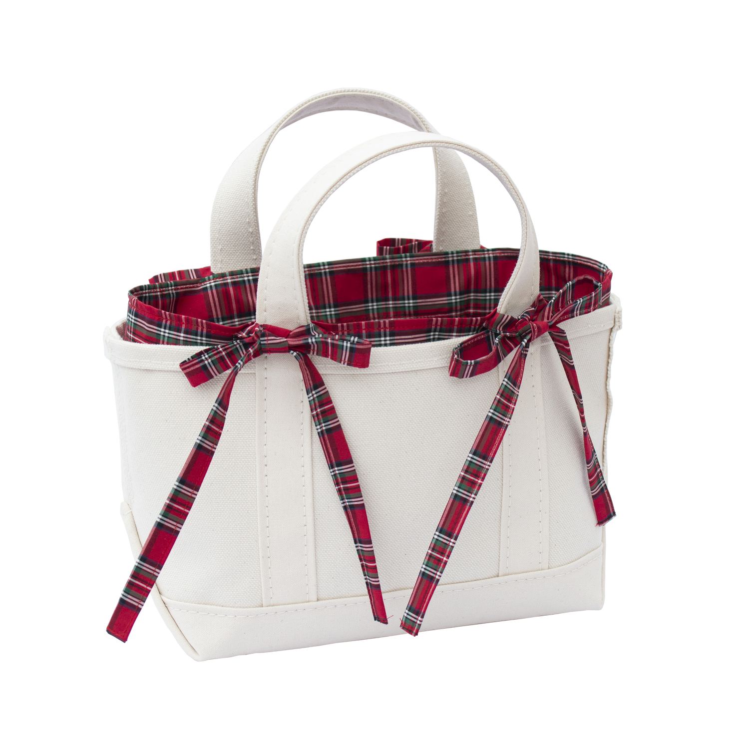 Red Tartan Tie-On Liners